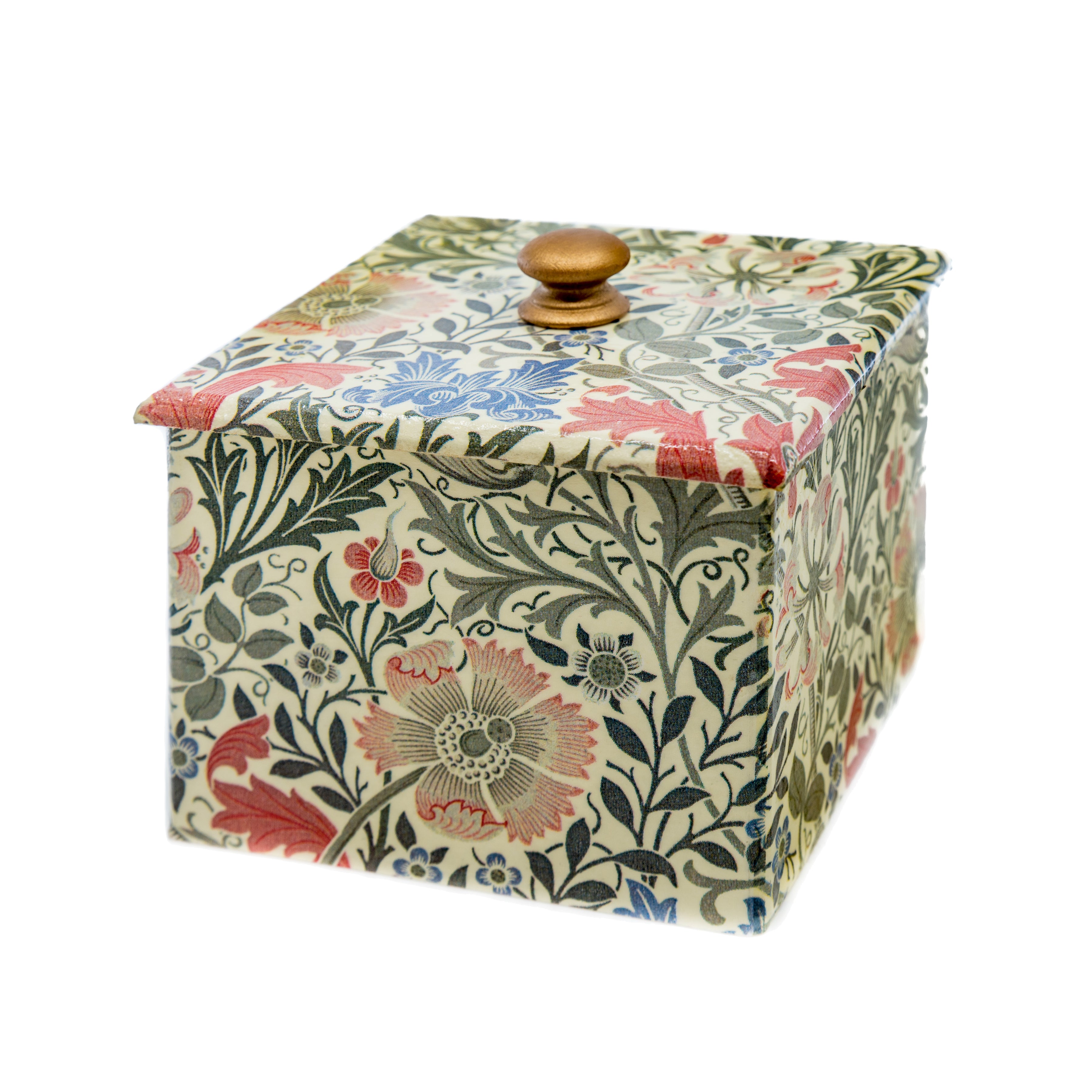 Chintz wooden Trinket Box