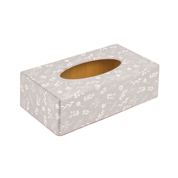 Tilda Beige Rectangle Tissue Box Cover - Handmade | Crackpots