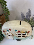 Village Pottery Caravan Money Box
