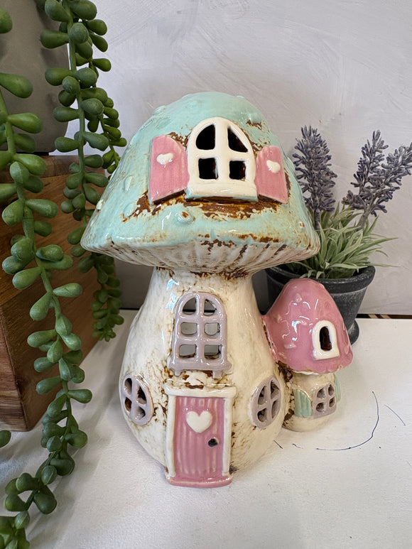Village Pottery Toadstool House