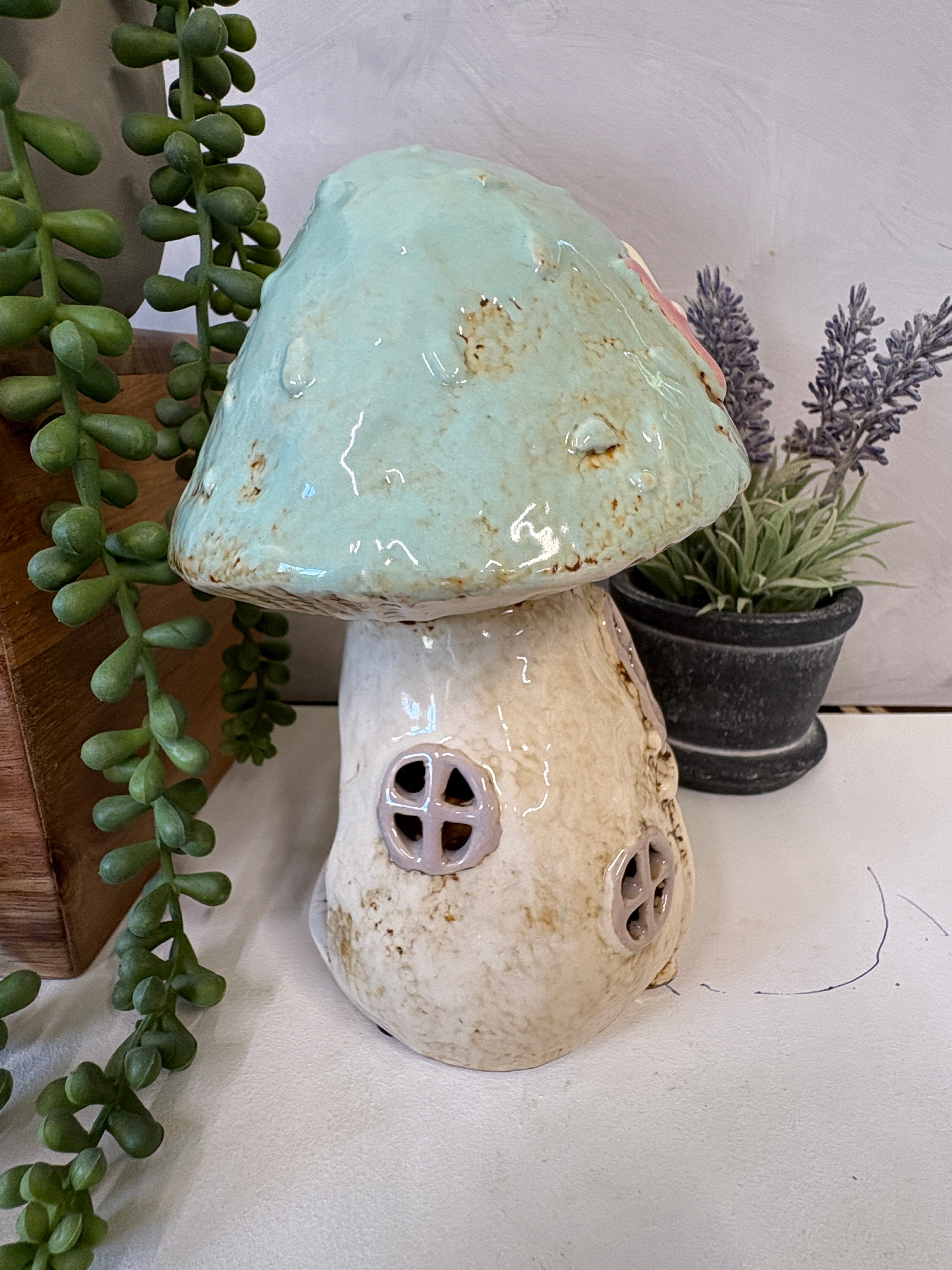 Village Pottery Toadstool House