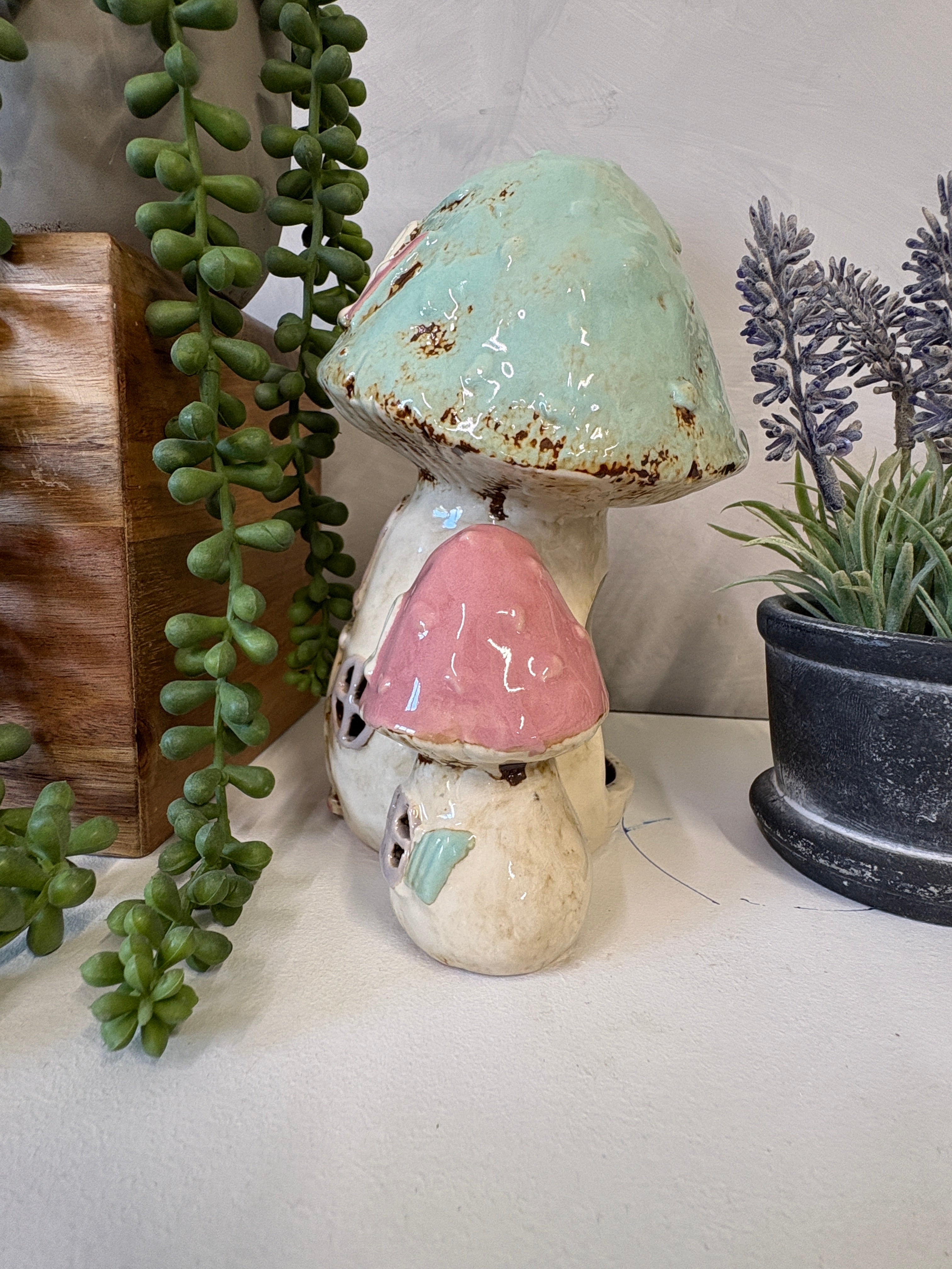 Village Pottery Toadstool House