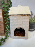 Village Pottery Tea Light Holder The Crown Pub