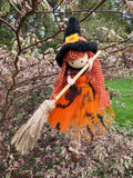 Halloween Orange Witch