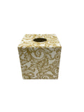 Gold Baroque Tissue Box Cover