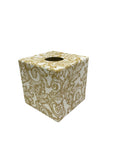 Gold Baroque Tissue Box Cover