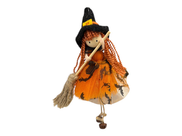 Halloween Orange Witch