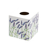 Blue Lavender wooden Tissue Box cover