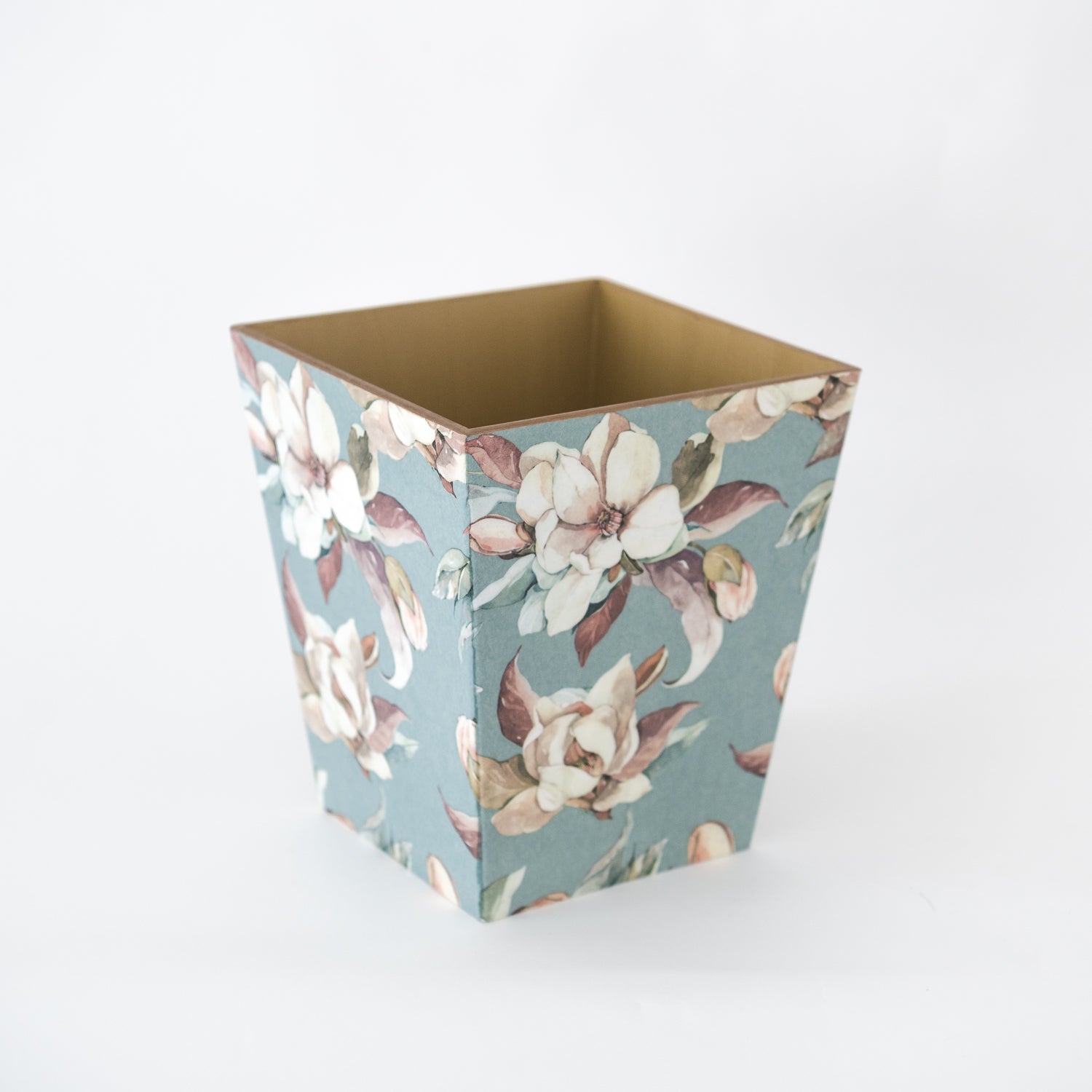 Tissue Box Cover wooden Magnolias