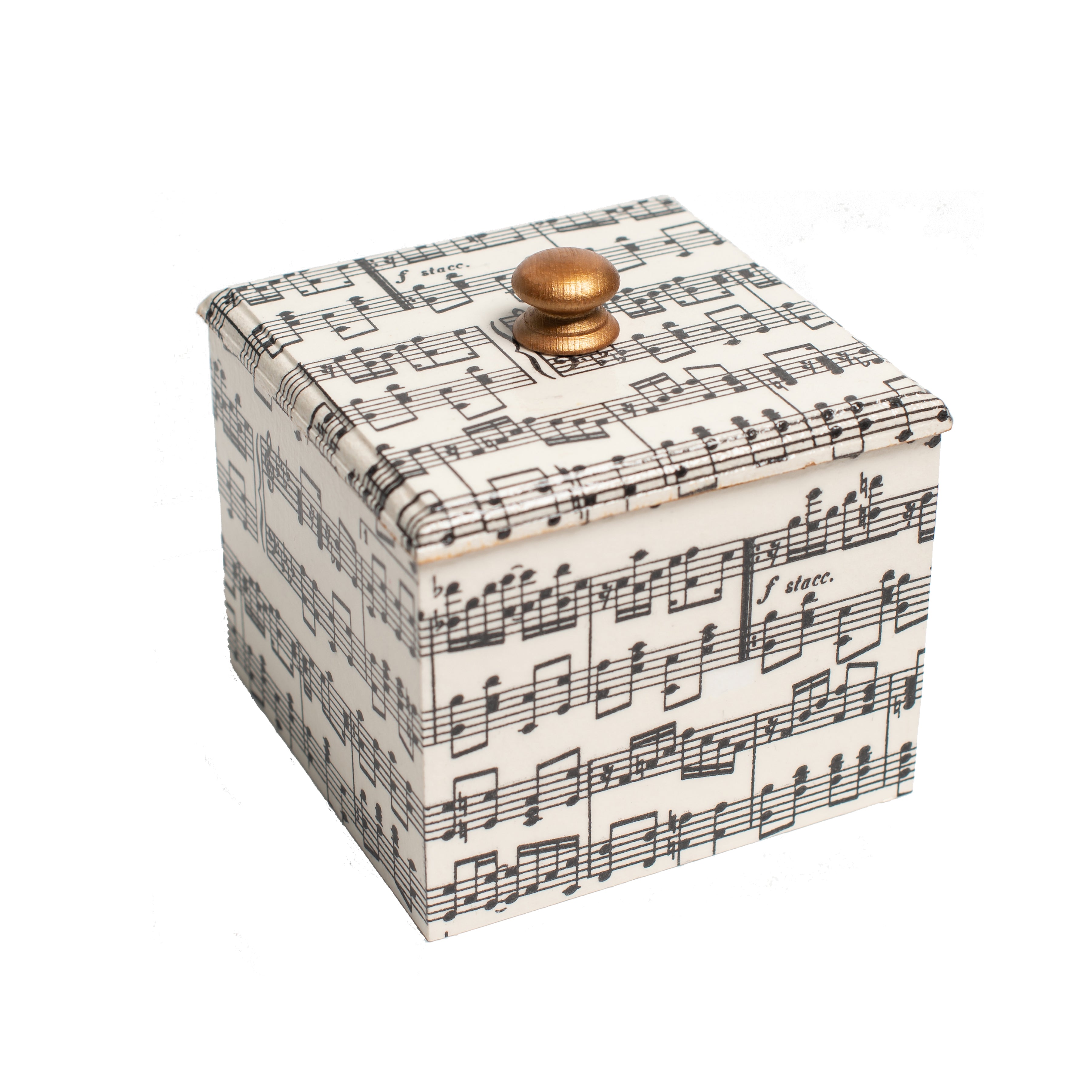 Music wooden Trinket Box