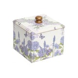 Wild Flower Lilac Trinket Box - Handmade