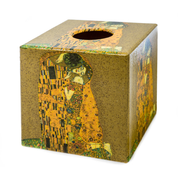 Gustav Klimpt The kiss Tissue box cover