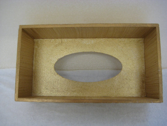 Diamond Rainbow wooden tissue box cover