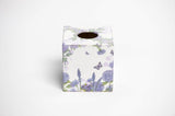 Purple Wildflower Tissue Box Cover - Handmade