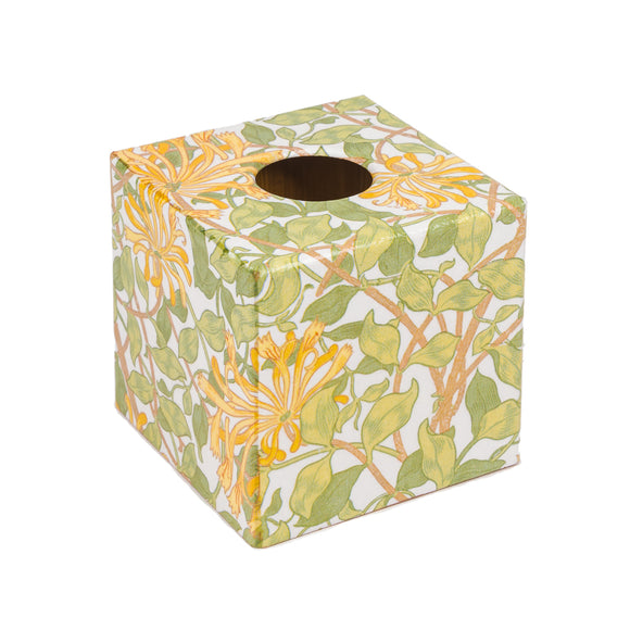 Honeysuckle Flower Tissue Box Cover - Handmade | Crackpots