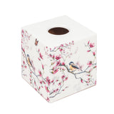 Pink Blossom Tissue Box Cover - Handmade | Crackpots