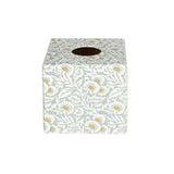 Vintage Print wooden Tissue Box Cover