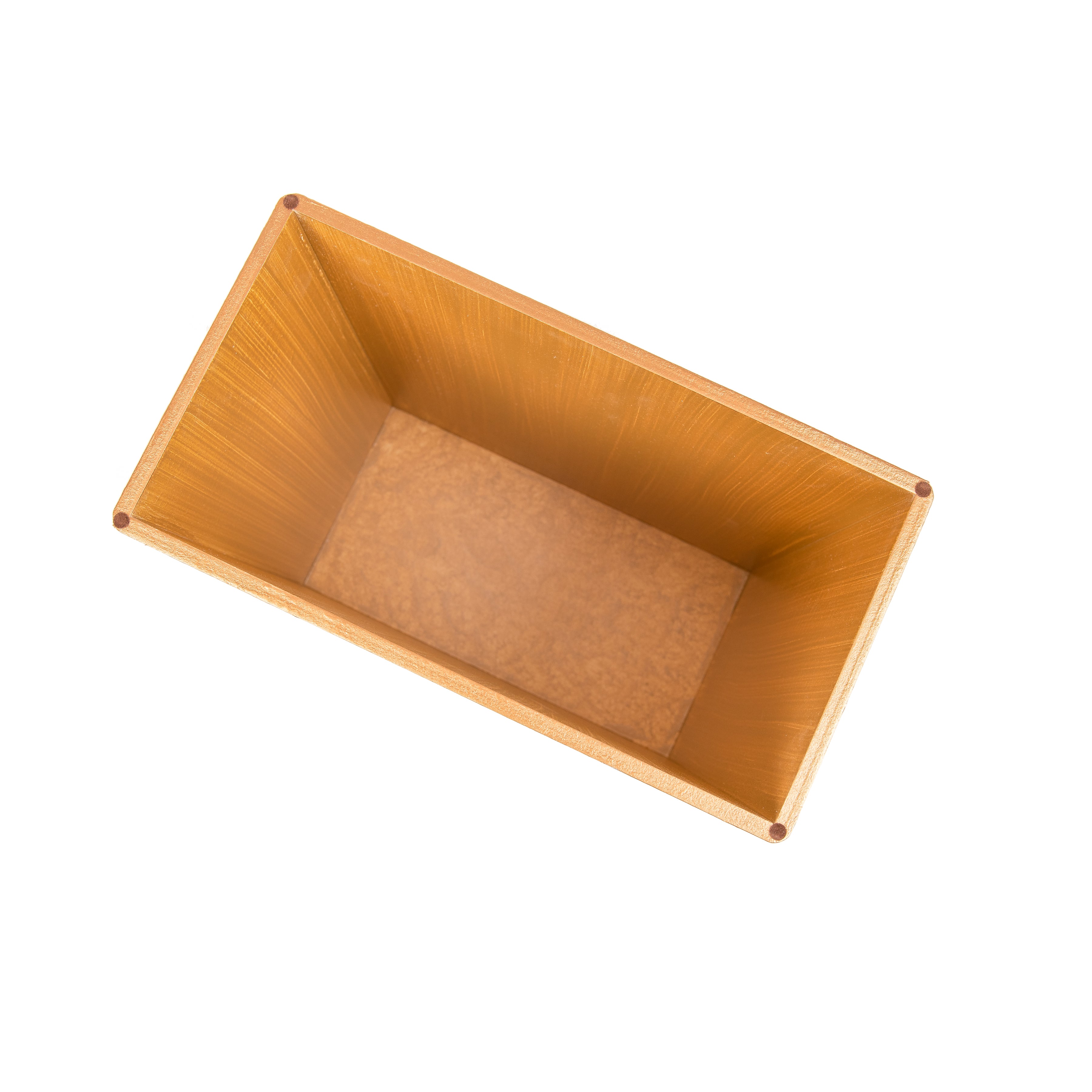 Splatter design wooden Toilet Roll Storage Box