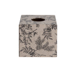 Silent Plants wooden tissue box cover