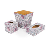 Dahlia Tissue Box Cover - Handmade